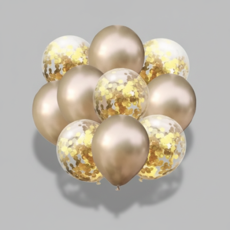 Balloons gold colors 10 pc for party - 5 ゴールドバルーンパーティー用 | 10個 | ありがとうあなたのパーティーを私たちの10 pc gold balloonsで盛り上げましょう！どんなお祝いにもエレガンスを加え