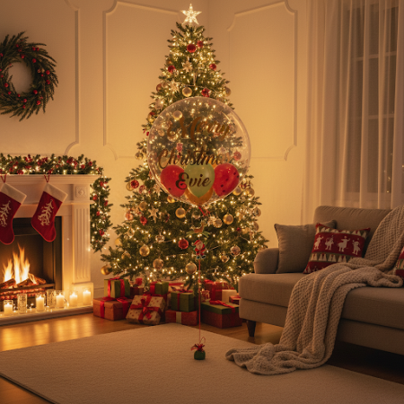 Balloons in chrismas day - 5 Christmas Balloons | Thank You Gifts
