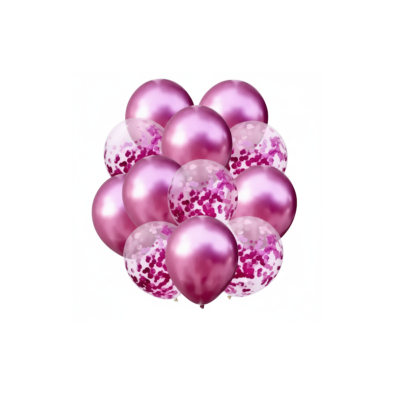 Balloons pink colors 10 pc for party - 6 Pink Balloons | 10 pc | Party Supplies | Thank YouElevate your party with our 10-pack o