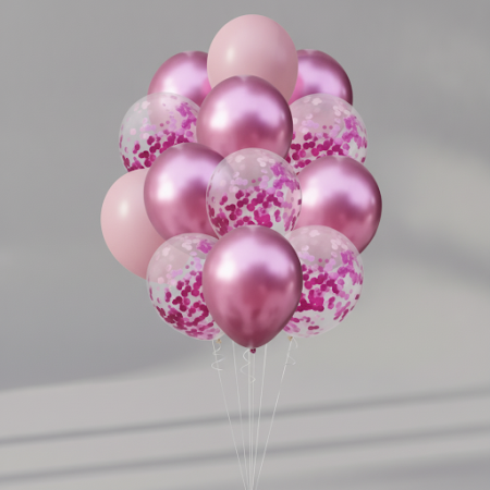 Balloons pink colors 10 pc for party - 7 Pink Balloons | 10 pc | Party Supplies | Thank YouElevate your party with our 10-pack o