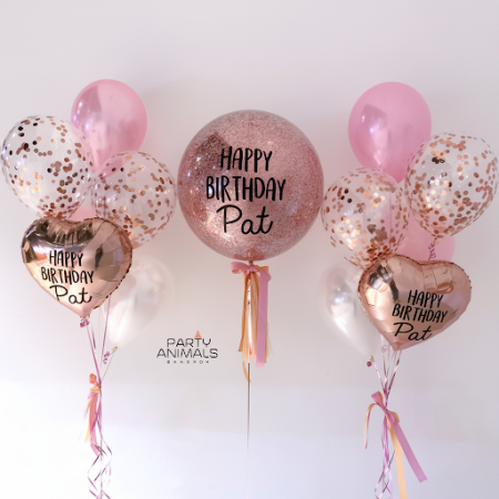 balloons set - 7 Thank You Balloons Set | Juhli ja Näytä KiitollisuuttaNosta juhliasi eloisalla Thank You balloon set -ilmapallo