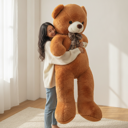 Big Teddy Bear size 1.60 cm - 7 Big Teddy Bear size 1.60 cm - Regal perfecte per a Sant Valentí!Sorprèn la teva persona estimada