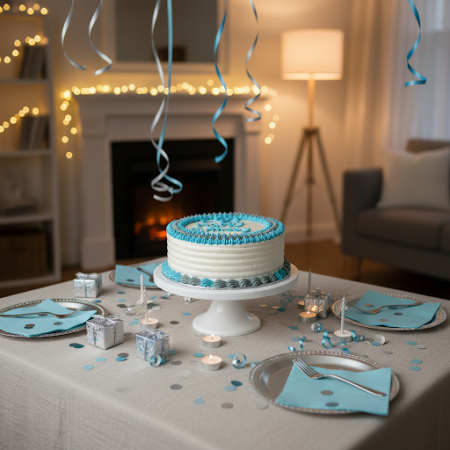 BIRTHDAY  CAKE SIIZE 4 P  1500 G - 6 Geburtstagskuchen 4P - 1500g | Feiern Sie mit Süße!Genießen Sie unseren Geburtstagstorte fü