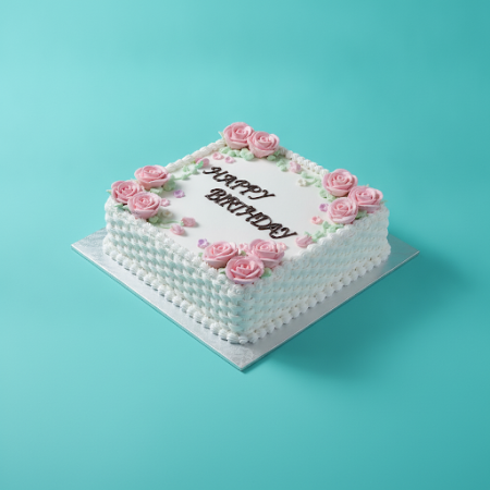 BIRTHDAY  CAKE SIIZE 4 P  1500 GRAM - 4 BIRTHDAY  CAKE SIIZE 4 P  1500 GRAM | Deilig & FestligFeir med vår 4-personers BIRTHDAY 