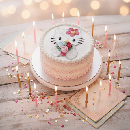 BIRTHDAY  CAKE SIIZE 4 P  1500G - 4 Gâteau d'anniversaire 4P 1500g | Gâteaux délicieuxIndulgez-vous avec notre gâteau d'annivers