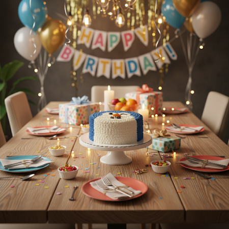 BIRTHDAY  CAKE SIIZE 4 P  1500G - 5 Birthday Cake SIIZE 4 P  1500G | Delicious Cakes