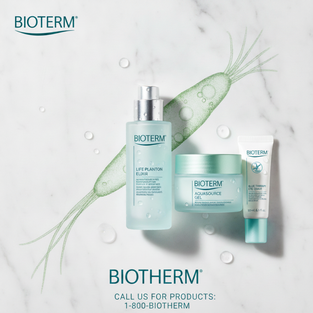 Biotherm luxury face cream jar