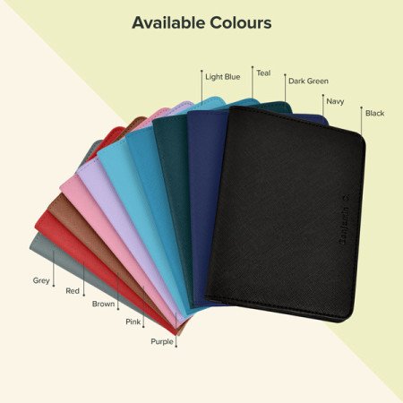 Leather Passport Holder & Luggage Tag Set – Personalized with Your Name - 2 Leather Passport Holder & Luggage Tag Set – Personal