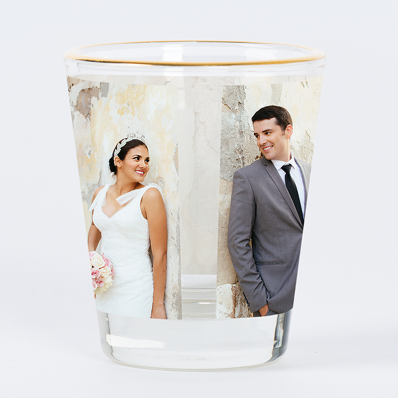 Blank Shot Glass – Personalize with Your Photo & Text - 1 