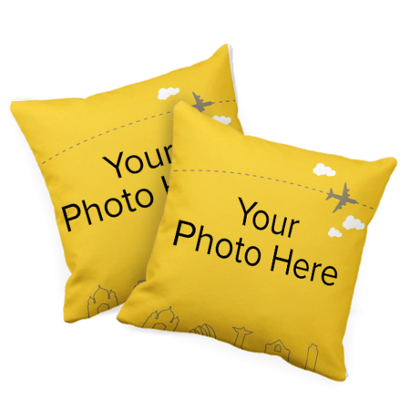 🛏️ Blank Pillow Set – 2 Customizable Pillows with Your Photo & Text | GiftPattaya - 2 Blank Pillow Set – 2 Customizable Pillows 