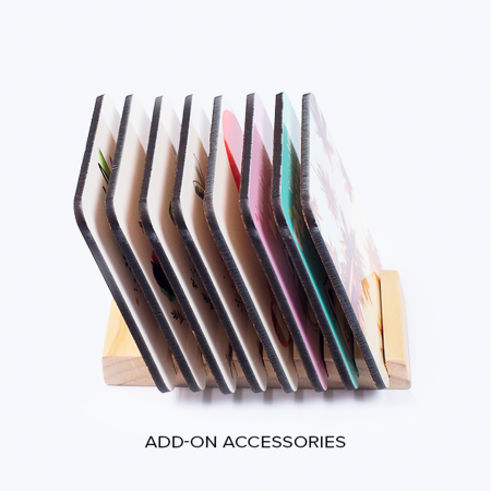 🟦 Blank Coaster – Set of 8 Customizable Shapes | GiftPattaya - 4 Blank Coaster – Set of 8 Customizable Shapes | GiftPattaya