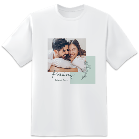 👕 Blank T‑Shirt – Personalize with Catchphrase, Photo & Text | GiftPattaya - 1 