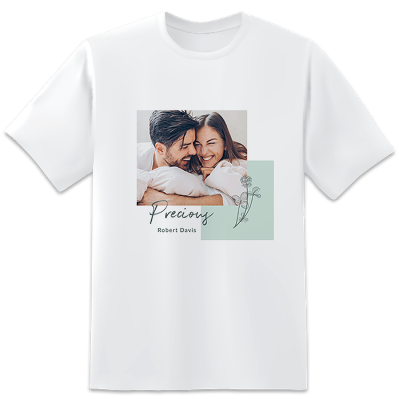👕 Blank T‑Shirt – Personalize with Catchphrase, Photo & Text | GiftPattaya - 1 