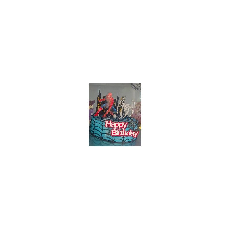 cake spiderman - 1 Spiderman Cake | Delicious Cakes for Kids