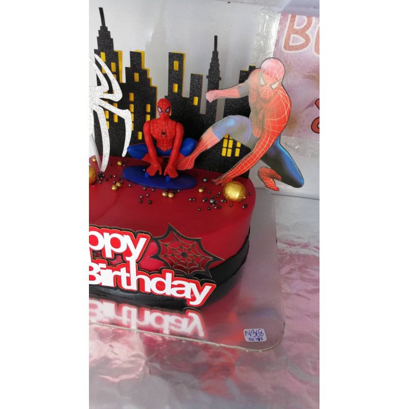 cake spiderman - 1 Spiderman Cake | Delicious Cakes for Kids