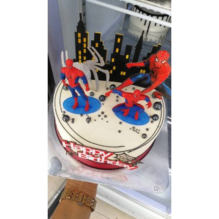 cake spiderman - 1 Spiderman Cake | Delicious Cakes for Kids
