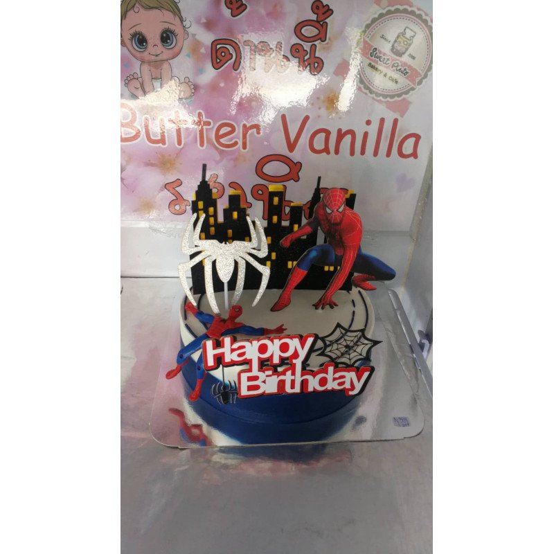 cake spiderman - 1 Spiderman Cake | Delicious Cakes for Kids