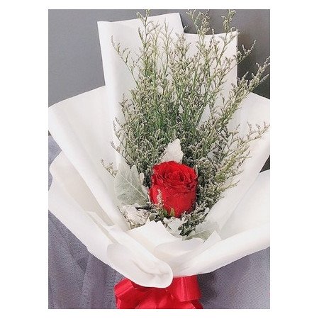copy of 1rose flowers - 1 1-Rose Flowers pour la Saint-Valentin | Achetez maintenantSurprenez votre être cher ce jour de la Sain