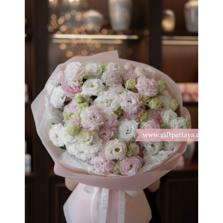 Graceful Eustoma Bouquet - 1 