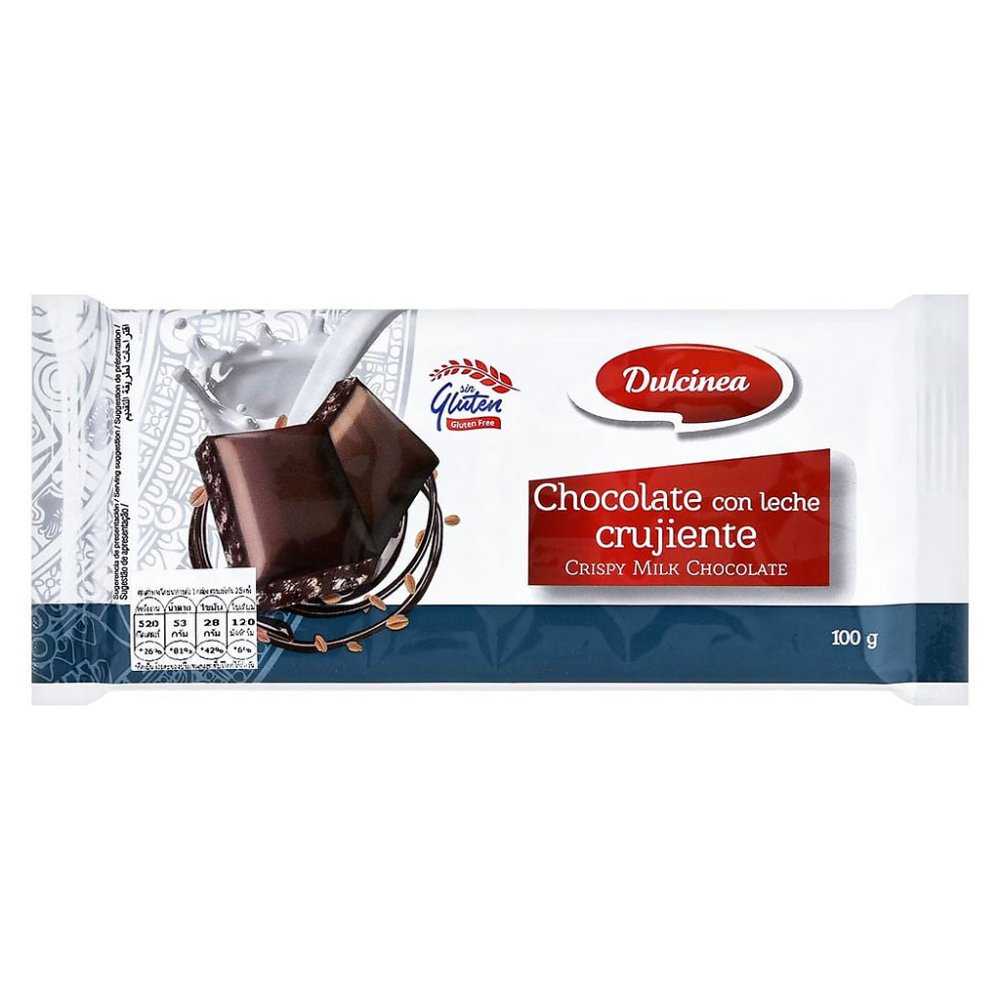 DULCINEA Crispy Milk Chocolate 100 g.