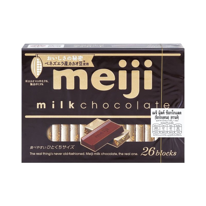 MEIJI Milk Chocolate Confectionery 120 g. - 1 