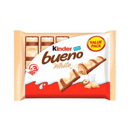 KINDER Bueno White 39 g. x 3 Pack - 1 