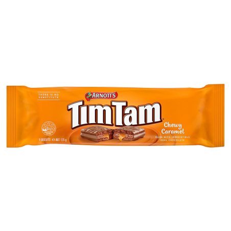 Arnott's TIMTAM Chewy Caramel Chocolate 200 g.