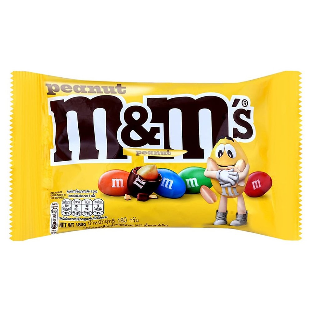 M&M's Peanut chocolate candy pouch