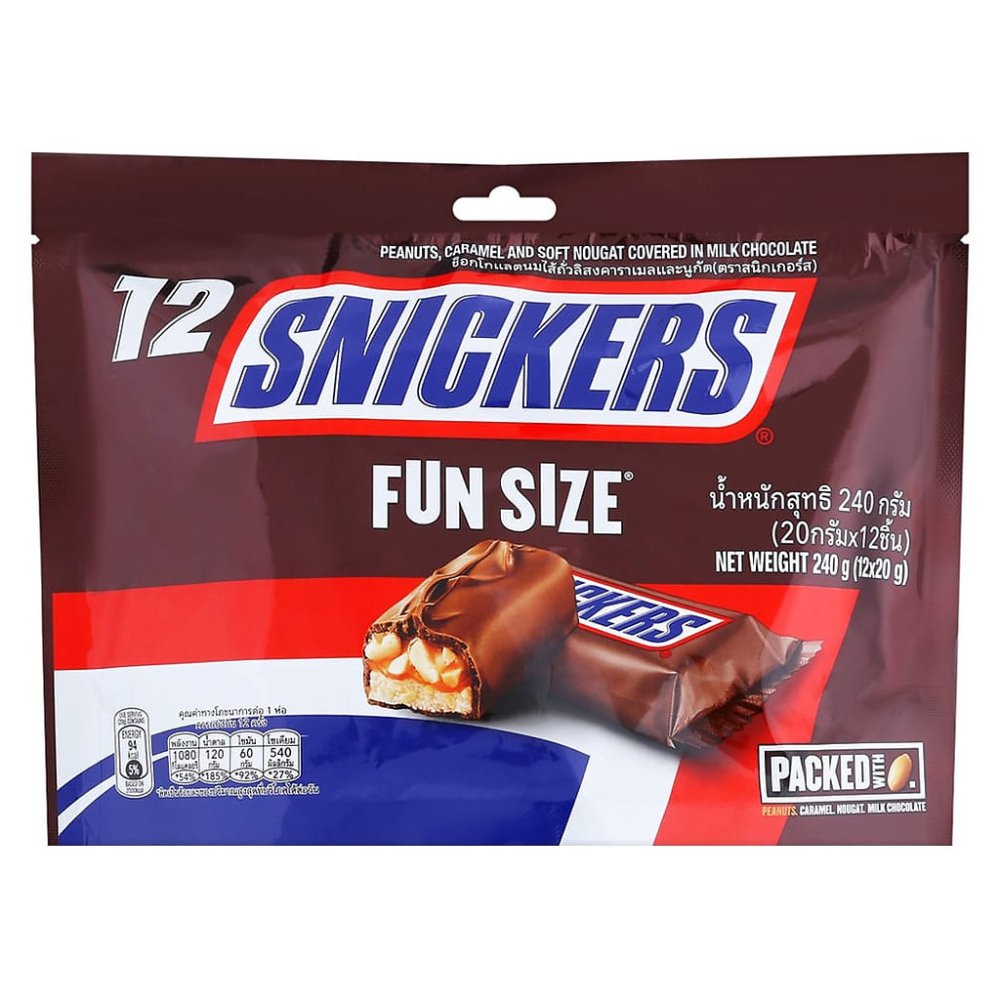 Snickers Fun Size 12-pack bag