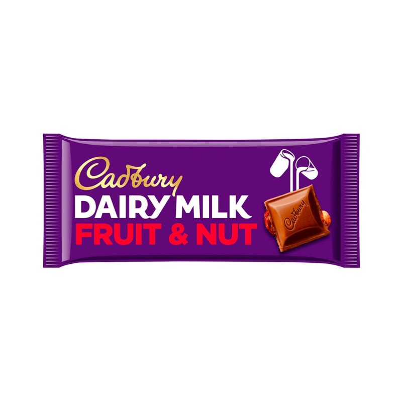 CADBURY Dairy Milk Fruit & Nut 185 g. - 1 