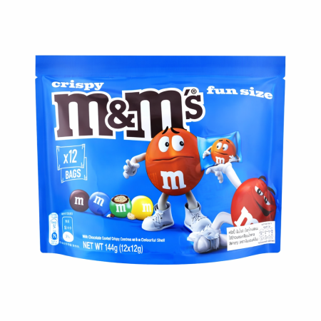 M&M'S Crispy Fun Size 144 g. - 1 