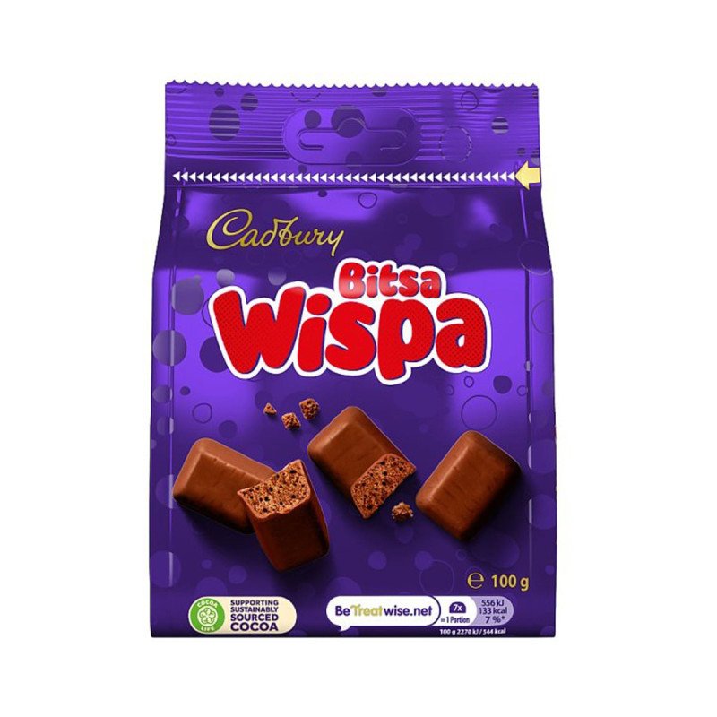 CADBURY Bitsa Wispa 100 g. - 1 