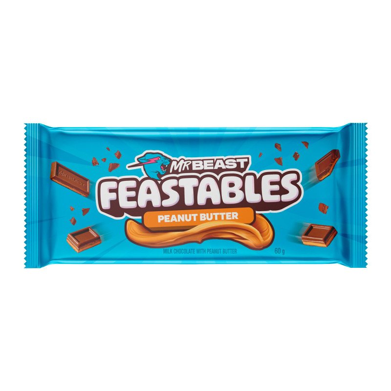 MRBEAST FEASTABLES Peanut Butter 60 g. - 1 