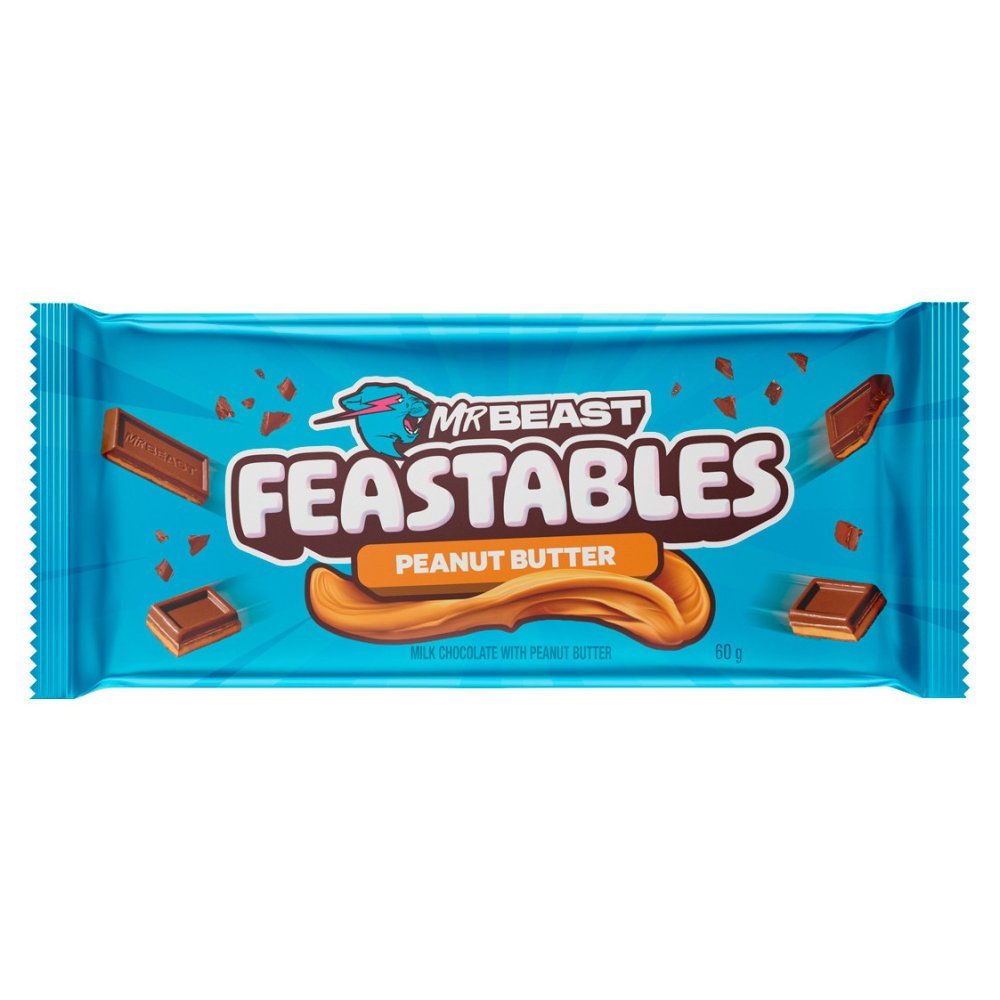 Feastables Peanut Butter Chocolate Bar