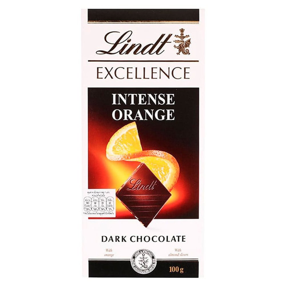 Lindt Excellence Intense Orange choklad