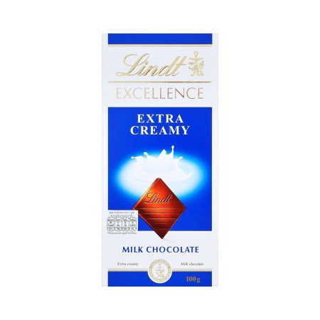 LINDT Chocolate Extra Creamy Milk Chocolate Flavour 100 g. - 1 