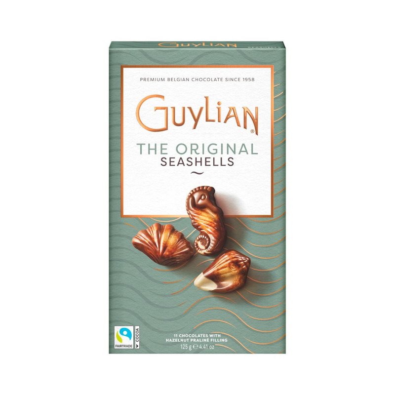 GUYLIAN Sea Shell Chocolate 125 g. - 1 
