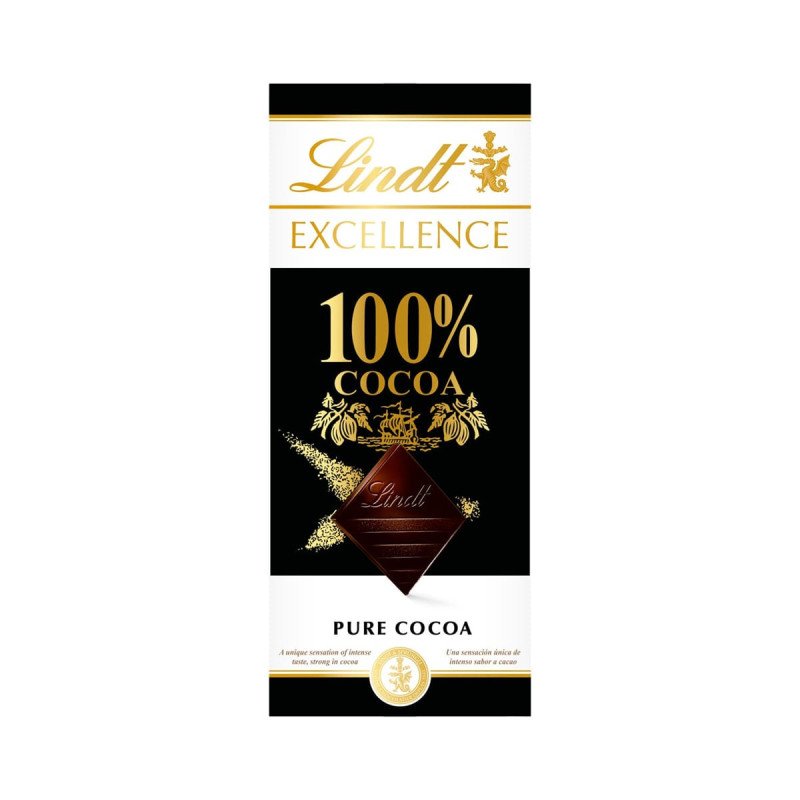 LINDT Excellence 100% Cocoa 50 g. - 1 