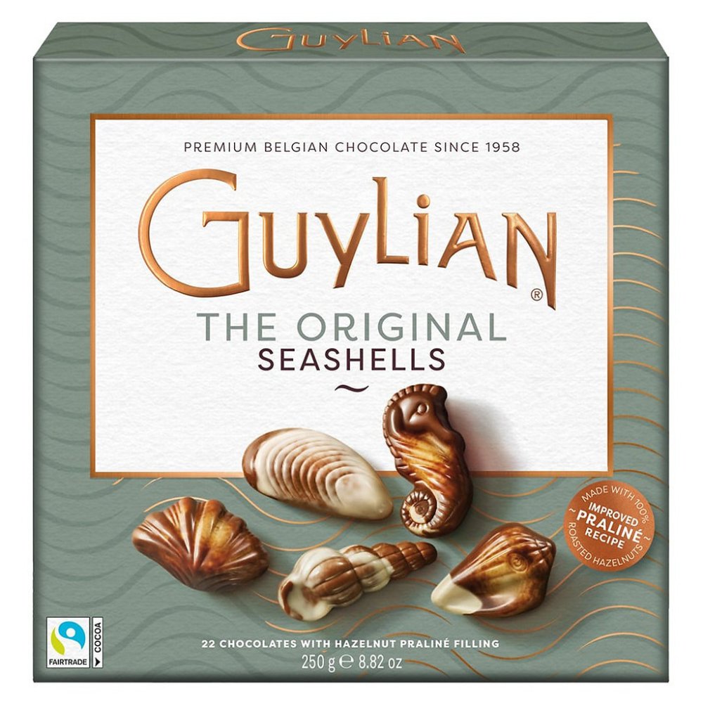 GUYLIAN Finest Belgian Chocolate Seashells 250 g.