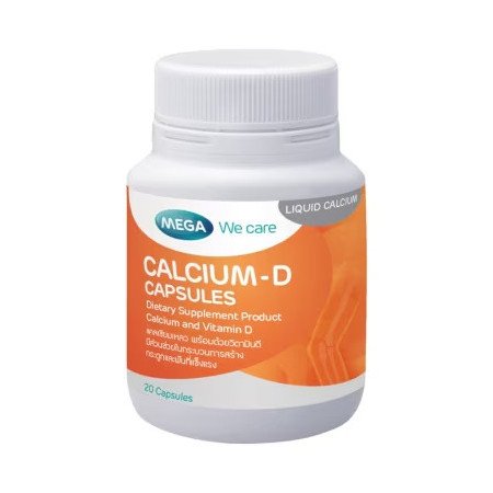 Mega We Care Calcium-D 90 Capsules 