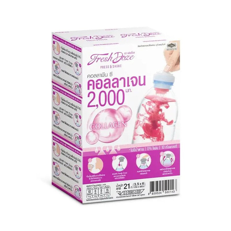 Fresh Doze Press Shake Collapene C 6pcs 