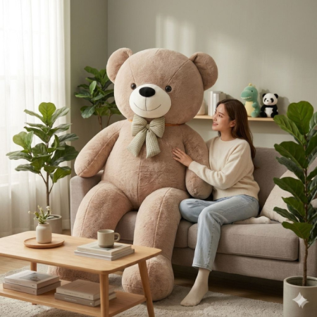  GiftPattaya Giant 200 cm Teddy Bear — soft plush, romantic surprise, delivered in 6 days Teddy Bear - Foto 8