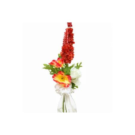  Artificial Flowers in Vase Home - Foto 1