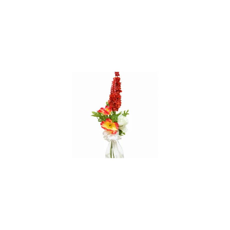  Artificial Flowers in Vase Home - Foto 1