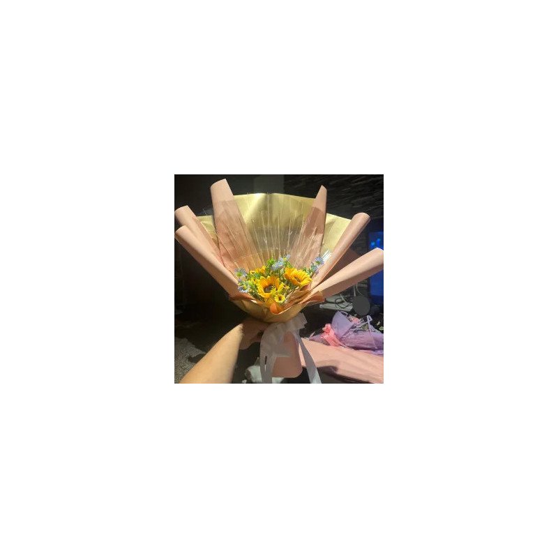  Money Bouquet with Artificial Flowers (20 stems) Home - Foto 1