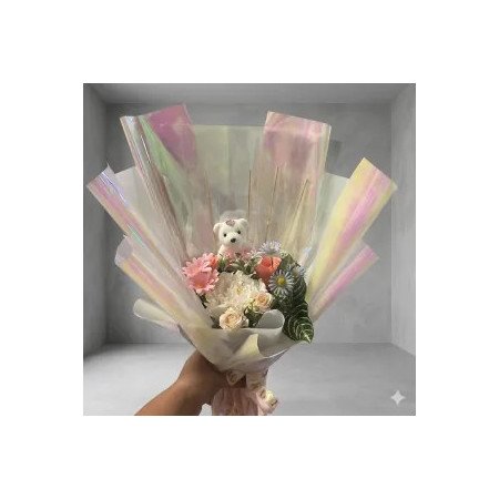  Money Bouquet with Artificial Flowers (20 stems) Last Chance Deals - Foto 1