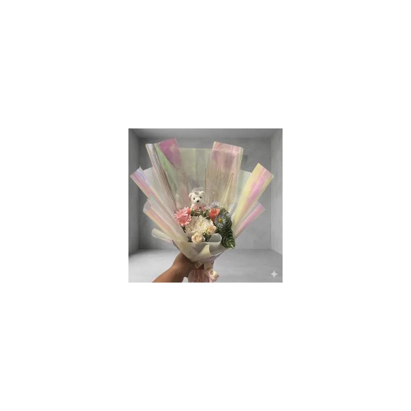  Money Bouquet with Artificial Flowers (20 stems) Last Chance Deals - Foto 1