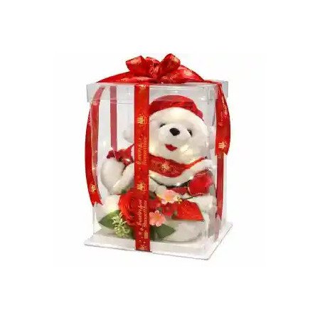  Teddy Bear with Artificial Flowers in a box Last Chance Deals - Foto 1
