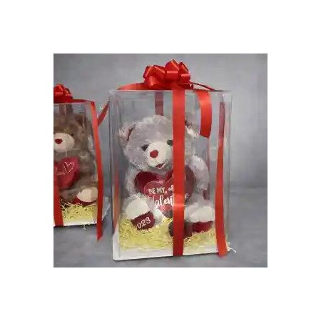  Teddy Bear with Artificial Flowers in Box Last Chance Deals - Foto 1
