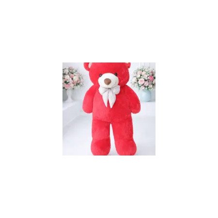 1 m Red Teddy Bear Plush Gift - 3 
